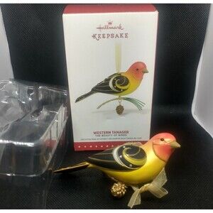 Hallmark 2015 Beauty of the Birds #11 Western Tanager Artist Edythe Kegrize